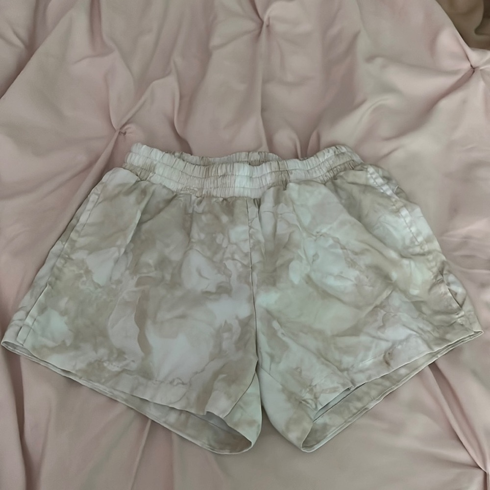 Old Navy Shorts Girls 10-12 White and Yellow